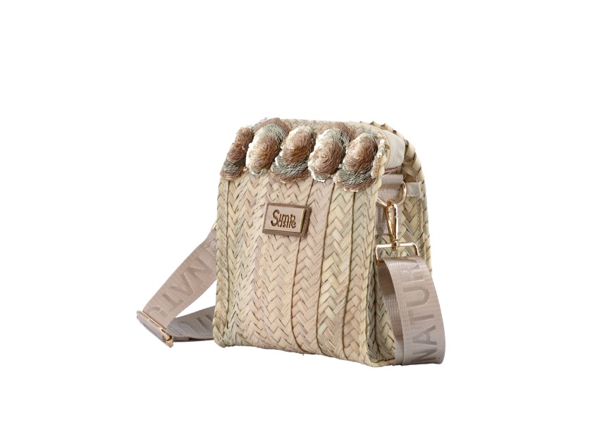 Bolso de palma bandolera GRETA